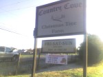 Country Cove Welcome Sign